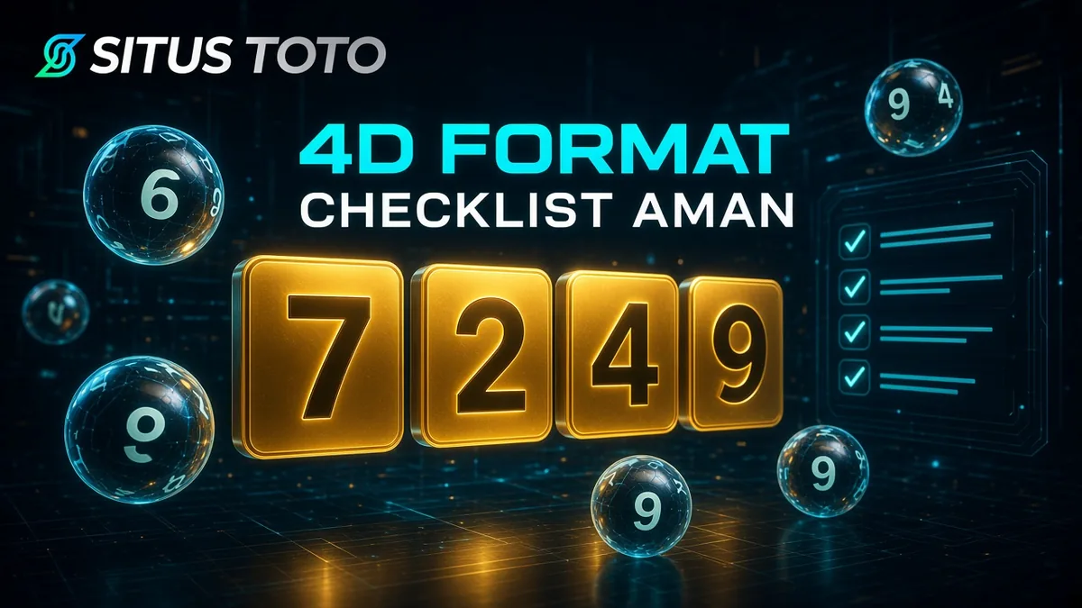 SITUSTOTO 4D | Format Angka & Risiko untuk Pemula
