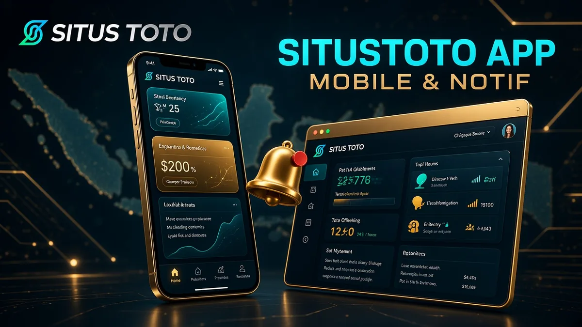 SITUSTOTO App — Beda App, Mobile & Notifikasi