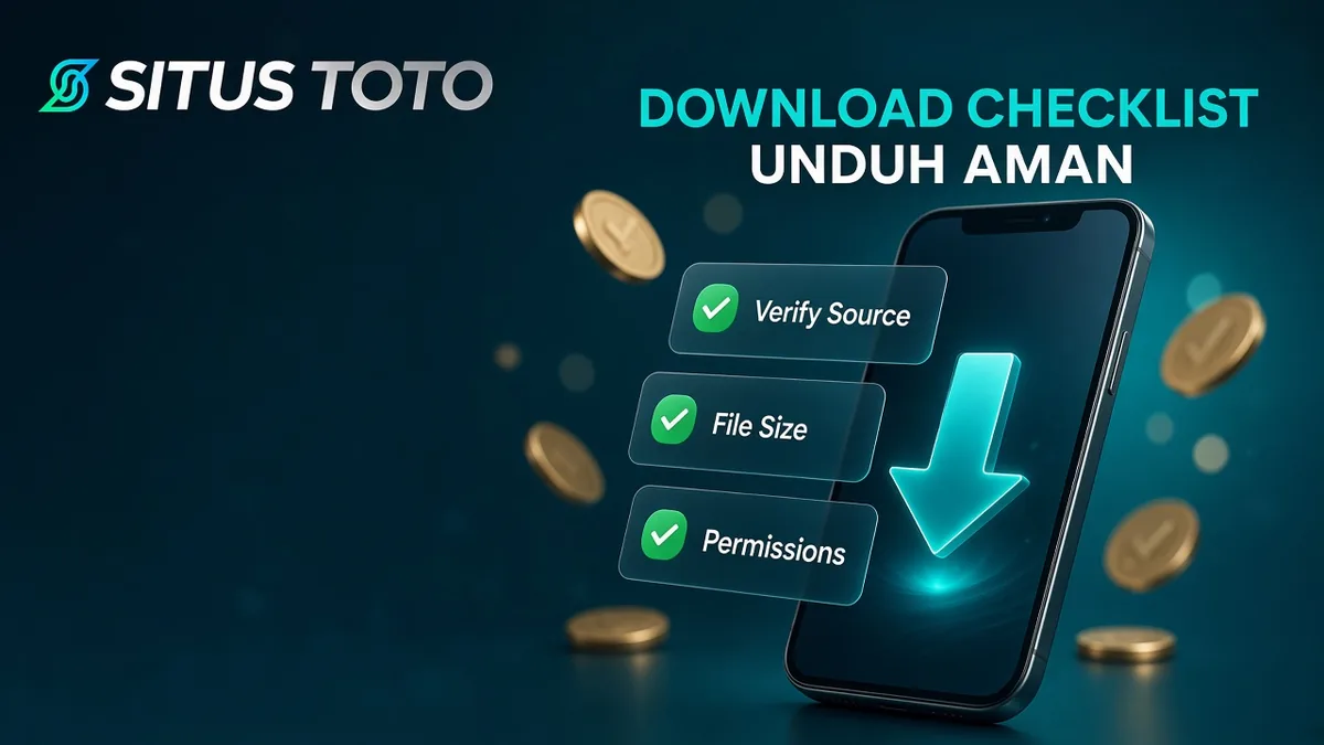 SITUSTOTO Download | Checklist Unduh Aman 2026