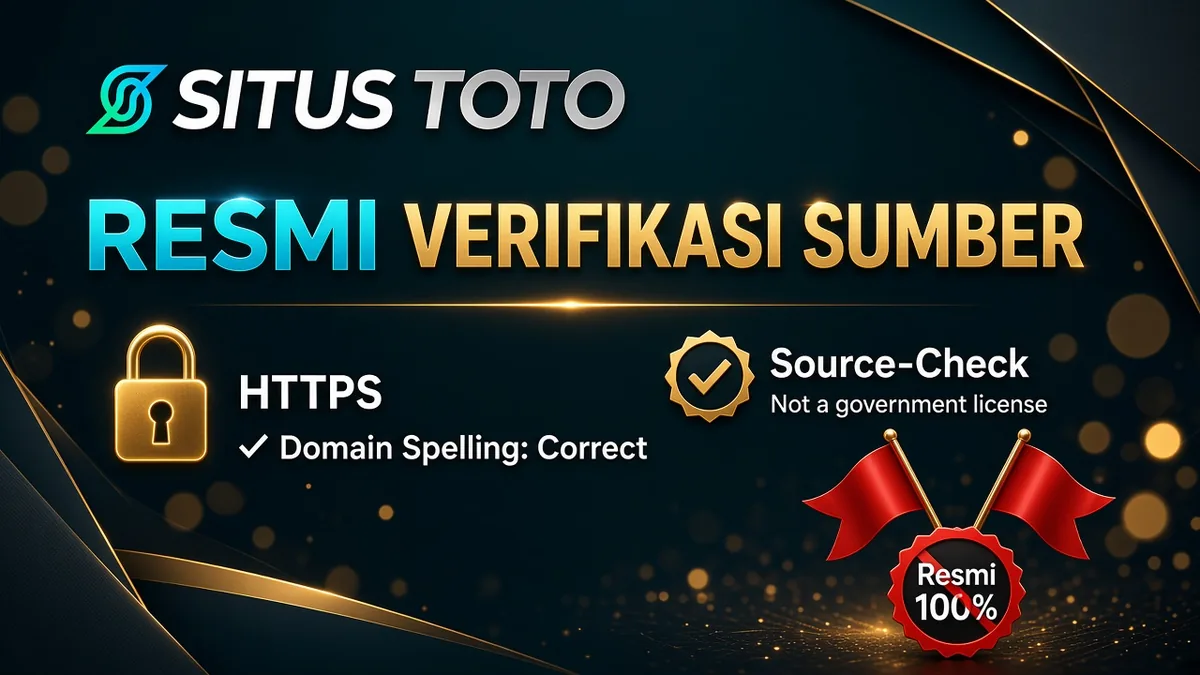 SITUSTOTO Resmi | Verifikasi Sumber Bukan Klaim Lisensi