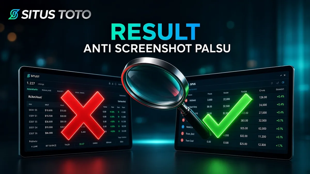 SITUSTOTO Result | Cek Hasil Keluaran Anti Screenshot Palsu